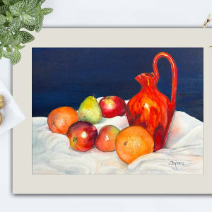 Mixed Fruit with Orange Pitcher by Rebecca Zdybel, Image 16.
