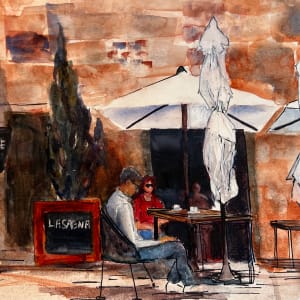 Cafe' Italia by Rebecca Zdybel