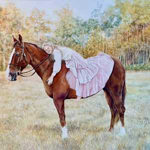 Big Mama and Charlee- Commission for Heather Babb by Rebecca Zdybel, Image 1.