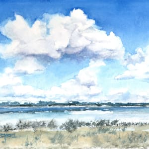 Inlet Clouds by Rebecca Zdybel