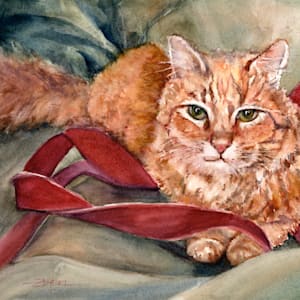 Cat Commission for Karen Lee by Rebecca Zdybel