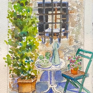 Monterrigioni Corner by Rebecca Zdybel