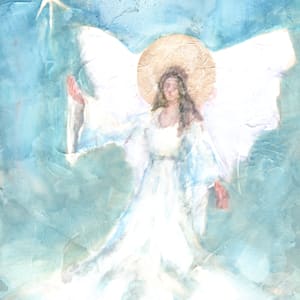 Angel with Star by Rebecca Zdybel