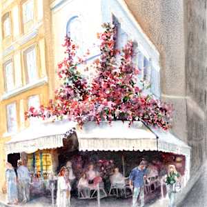 Flower Café by Rebecca Zdybel