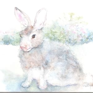 Pastel Easter Bunny by Rebecca Zdybel 