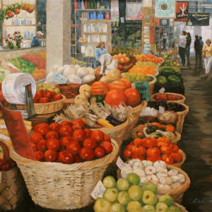 Abundance- North Market, Columbus by Linda Langhorst