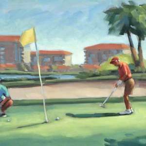 "Golf Paradise", St. Petersburg by Linda Hugues