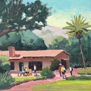 Back from the Hike - Tecate by Linda Hugues