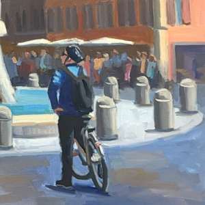 Bernini's Masterpiece - Rome by Linda Hugues 