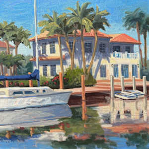 Palm Paradise by Linda Hugues