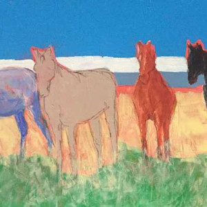 Four Horses by Eric Jones