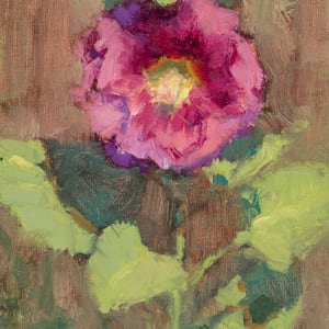 Hollyhock by Chula Beauregard