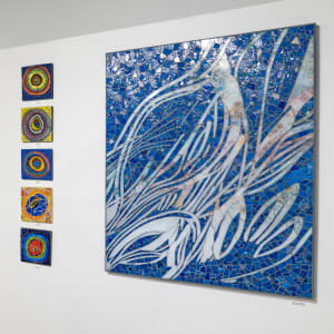 HOMAGE TO REALIZE by Laura Letchinger  Image: at "MOMENT TO MOMENT" show