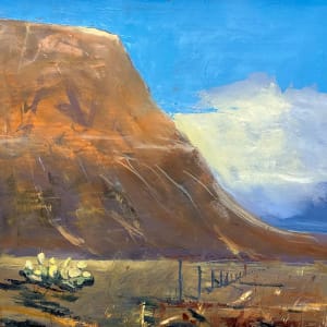 Sweeping Red Mountain by Judith Hutcheson 
