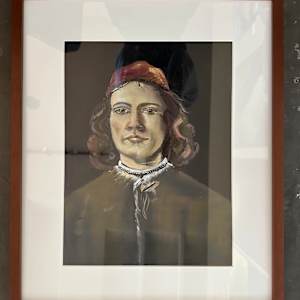 Botticelli Portrait by Judith Hutcheson 