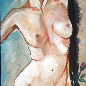 Mulher e a rosa by Jorge Bandeira, Image 1.