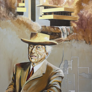 Frank Lloyd Wright by Jorge Bandeira, Image 1.