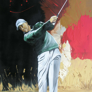 Golfista Verde by Jorge Bandeira