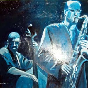Sax e Baixo by Jorge Bandeira, Image 1.