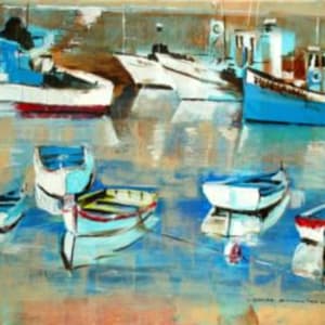 Barcos de Sesimbra by Jorge Bandeira, Image 1.