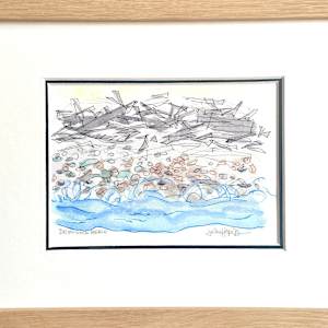 Driftwood Beach by Julea Hope Boswell 