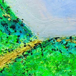 Carried Away by Julea Boswell  Image: painting texture detail