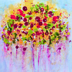 Say it with Flowers no.1 by Julea Boswell Art