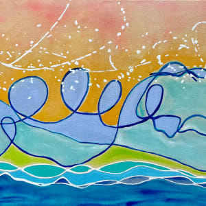 Ride the Wave 3 by Julea Boswell Art