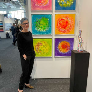 ArtExpo NY 2024 Exhibit by Julea Boswell 