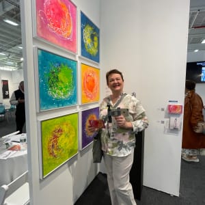 ArtExpo NY 2024 Exhibit by Julea Boswell 