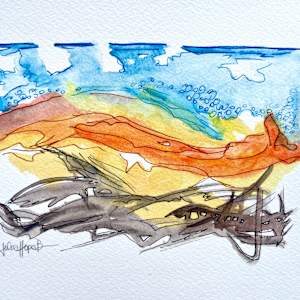 Shore Rhythm 2 by Julea Hope Boswell