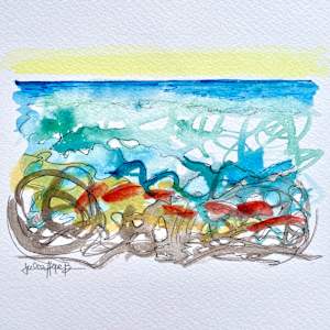 Shore Rhythm 3 by Julea Hope Boswell