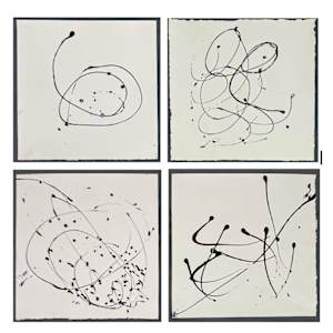 Painted Dances Sketch no.1 by Julea Hope Boswell 