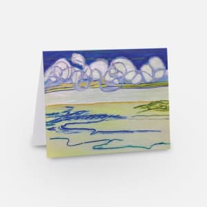 Landscape Themed Note Cards (6 pack - 3 designs) by Julea Boswell Art  Image: Head in the Clouds