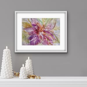 Winter Bloom by Michelle Dinelle Abstracts 