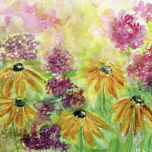 Lazy Susans by Michelle Dinelle Abstracts
