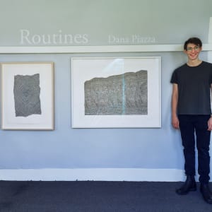 Triangles 2 by Dana Piazza  Image: Installation view of Routines, Dana Piazza, September 4–September 26, 2021, Art Austerlitz (Austerlitz, NY), curated by Ryan Turley. Photo by Tom Rosenthal.