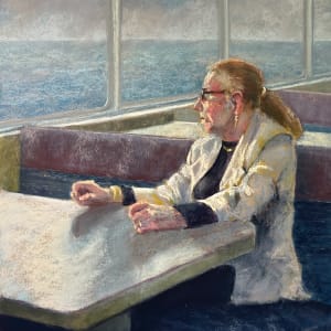 On the Ferry by Caryn Stromberg