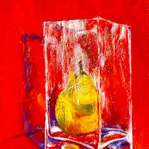 Yellow Pear by Caryn Stromberg