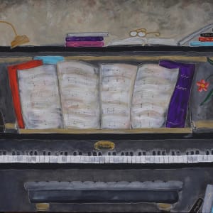 DOUG PIANO No.1 (SOLD) by Doug Gazlay
