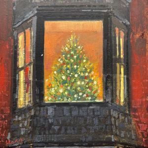 Christmas Window by Teresa Haag