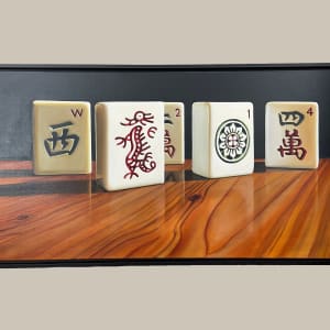 Mahjong Tiles 1 by Anne-Marie Zanetti 