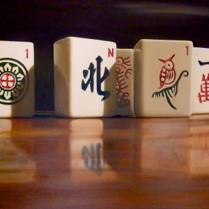 Mahjong Tiles by Anne-Marie Zanetti