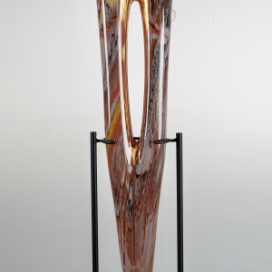 Desert Sentinel-Amber by North Rim Glass Jared & Nicole Davis