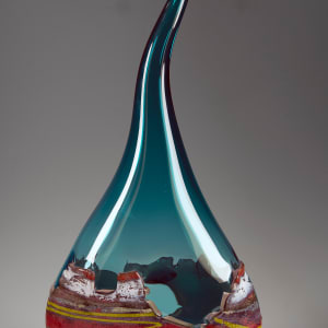 Desert Arch Vista Spire Turquoise by North Rim Glass Jared & Nicole Davis 