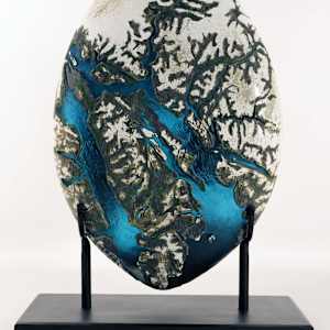 Riverway Series-Glacier Bay Basin, Alaska by North Rim Glass Jared & Nicole Davis 