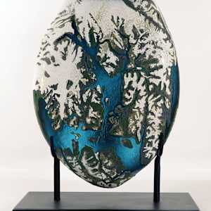 Riverway Series-Glacier Bay Basin, Alaska by North Rim Glass Jared & Nicole Davis