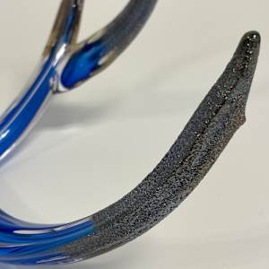 Antler Set Medium Blue w/Metallic Tips by North Rim Glass Jared & Nicole Davis 