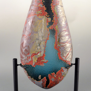 Riverway Series-Lake Mead Overton Arm by North Rim Glass Jared & Nicole Davis 