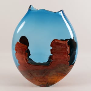 Desert Vista Turquoise by North Rim Glass Jared & Nicole Davis 